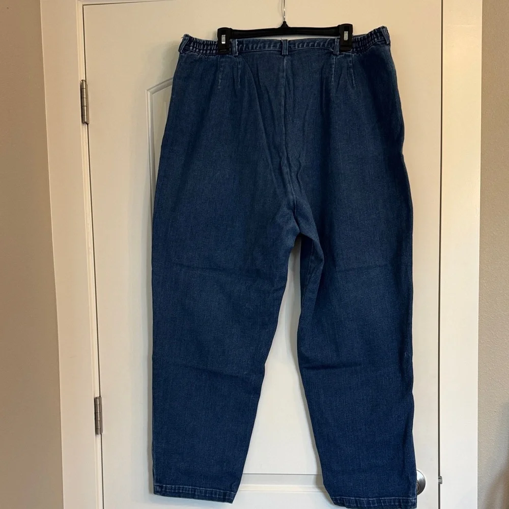 Westbound Indigo Straight Leg Jeans size 22W